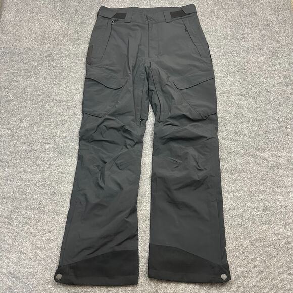 Columbia Men's S Bib Ski Pants Omni-Tech Titanium Omni-Tech Waterproof Black